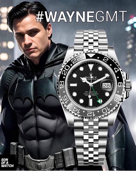 rolex batman kuchen 24|rolex bruce wayne watch.